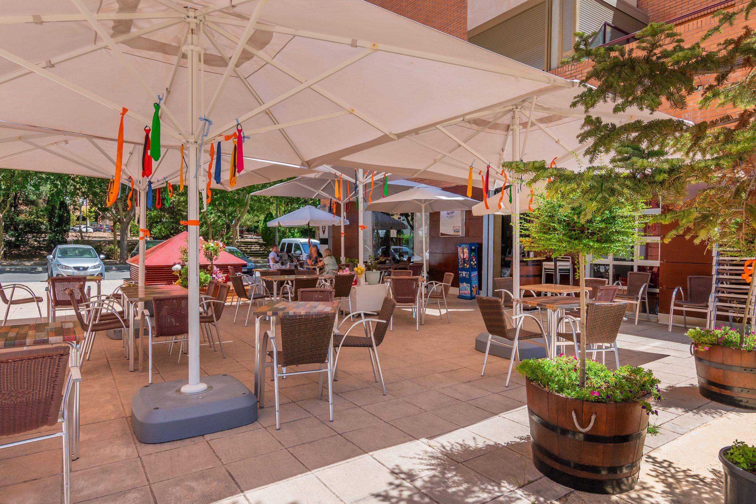 Cielo Mudéjar - foto de la terraza