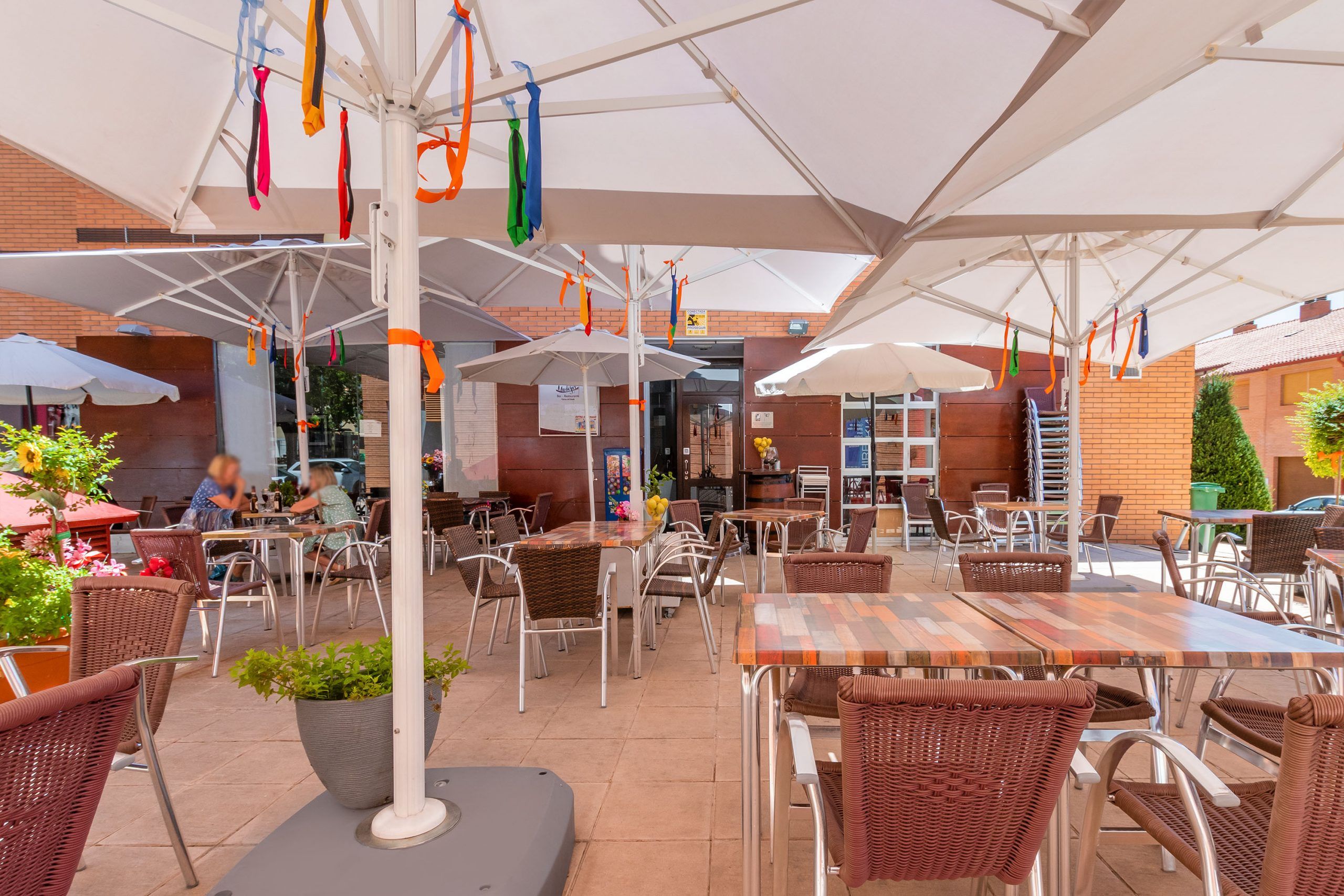 Cielo Mudéjar - foto de la terraza